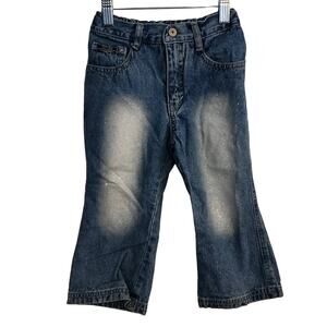Revolt Glittery Flare Jeans, 3t